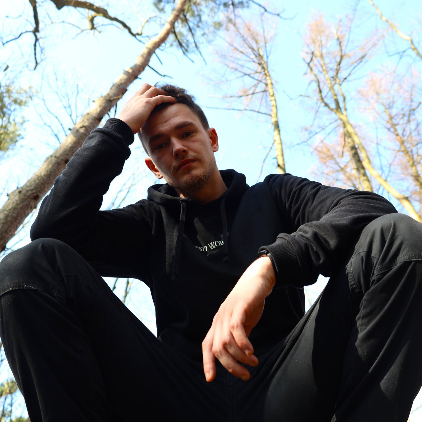 Mens Organic Cotton Hoodie