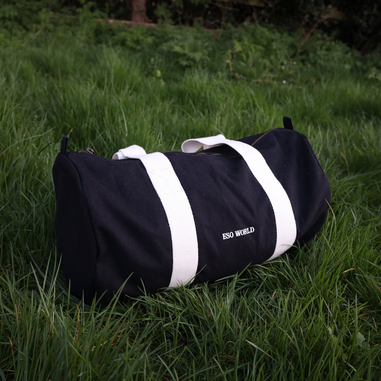 Organic Cotton Gym Bag | Plastic Free | Designed for Training, Travel, Everyday