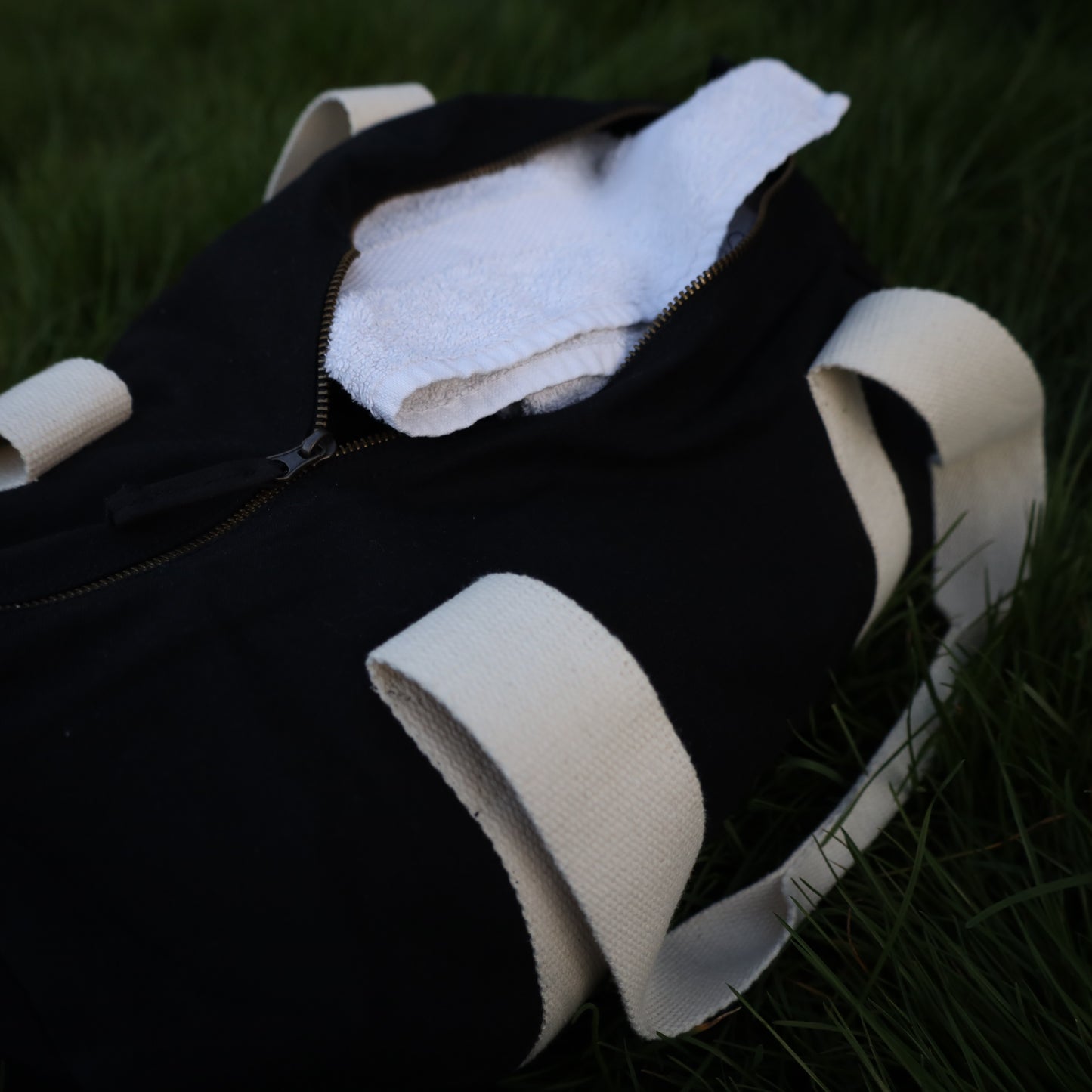 Organic Cotton Gym Bag | Plastic Free | Designed for Training, Travel, Everyday
