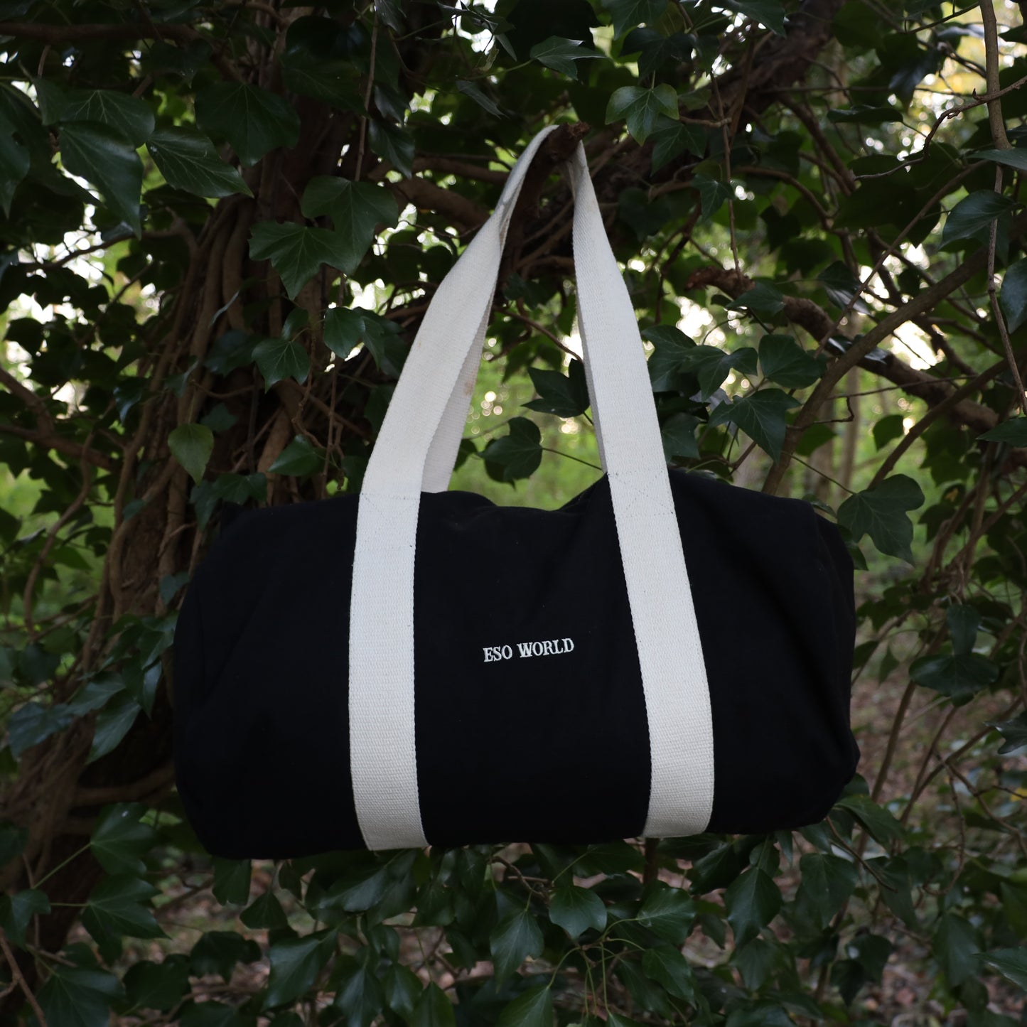 Organic Cotton Gym Bag | Plastic Free | Designed for Training, Travel, Everyday
