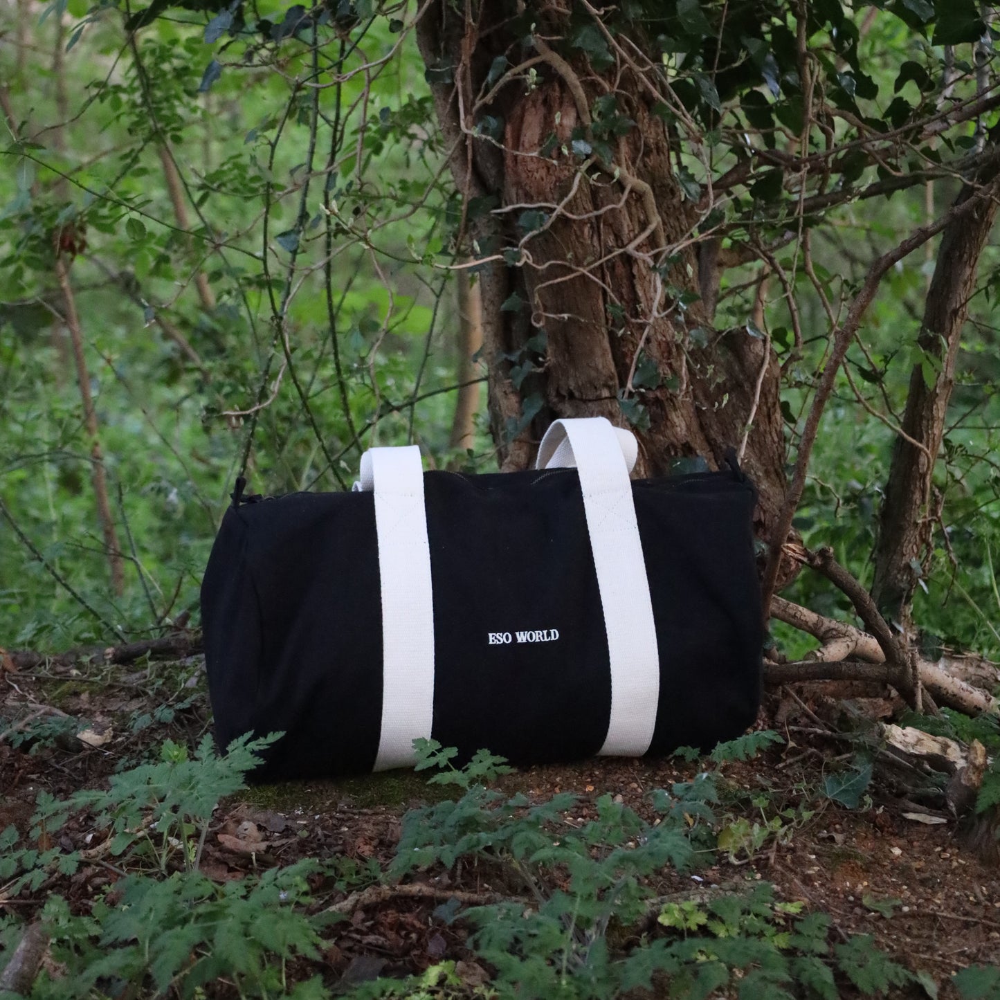 Organic Cotton Gym Bag | Plastic Free | Designed for Training, Travel, Everyday