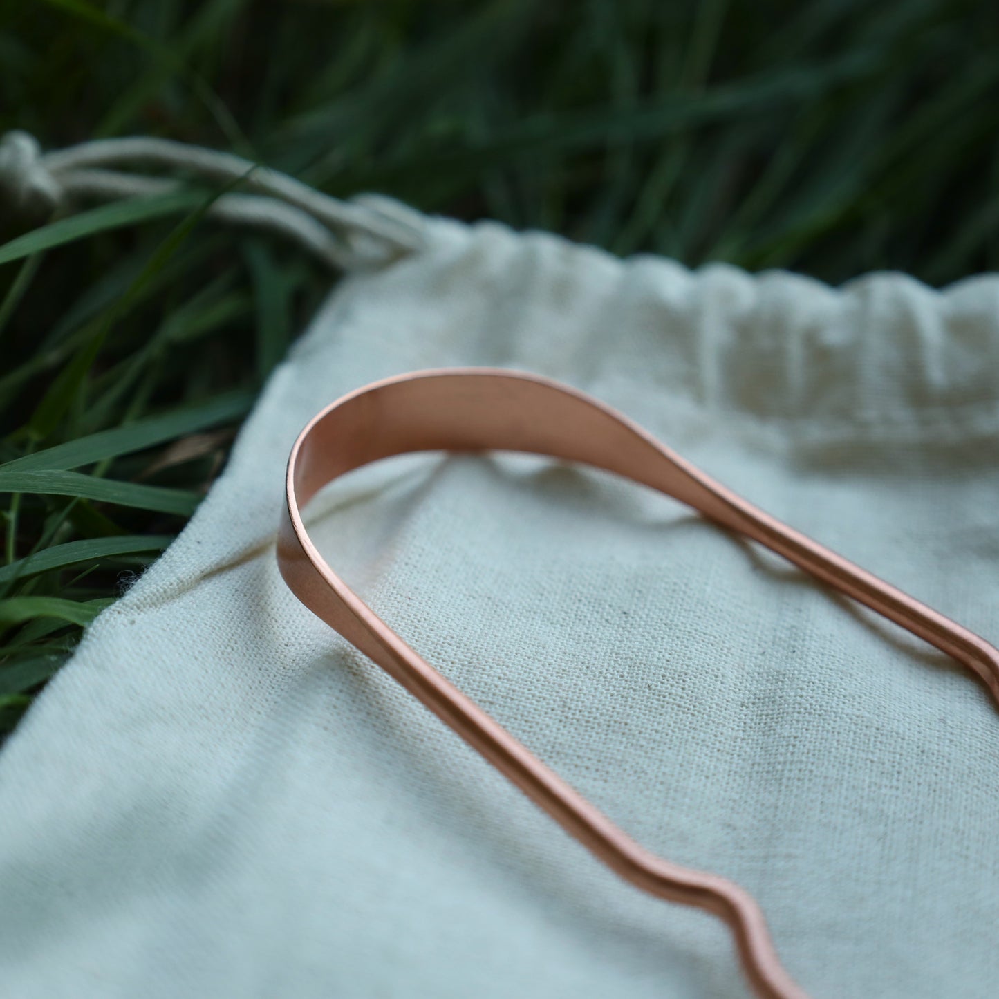 Copper Tongue Scraper | Plastic Free
