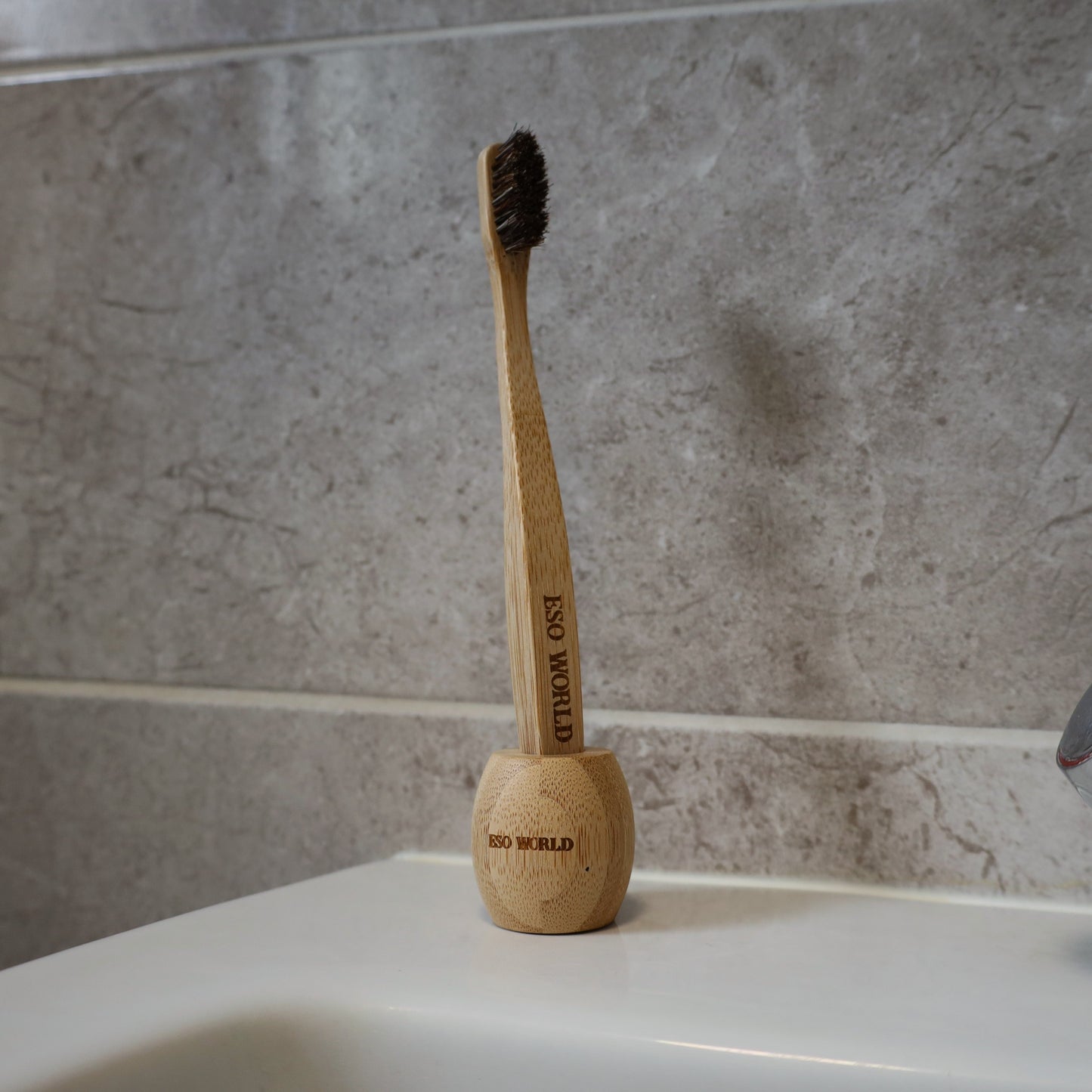 Bamboo Toothbrush Holder | Plastic Free