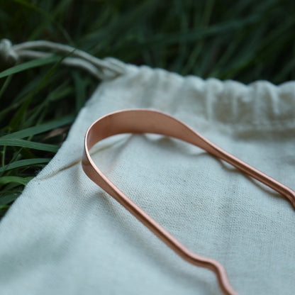 Copper Tongue Scraper | Plastic Free