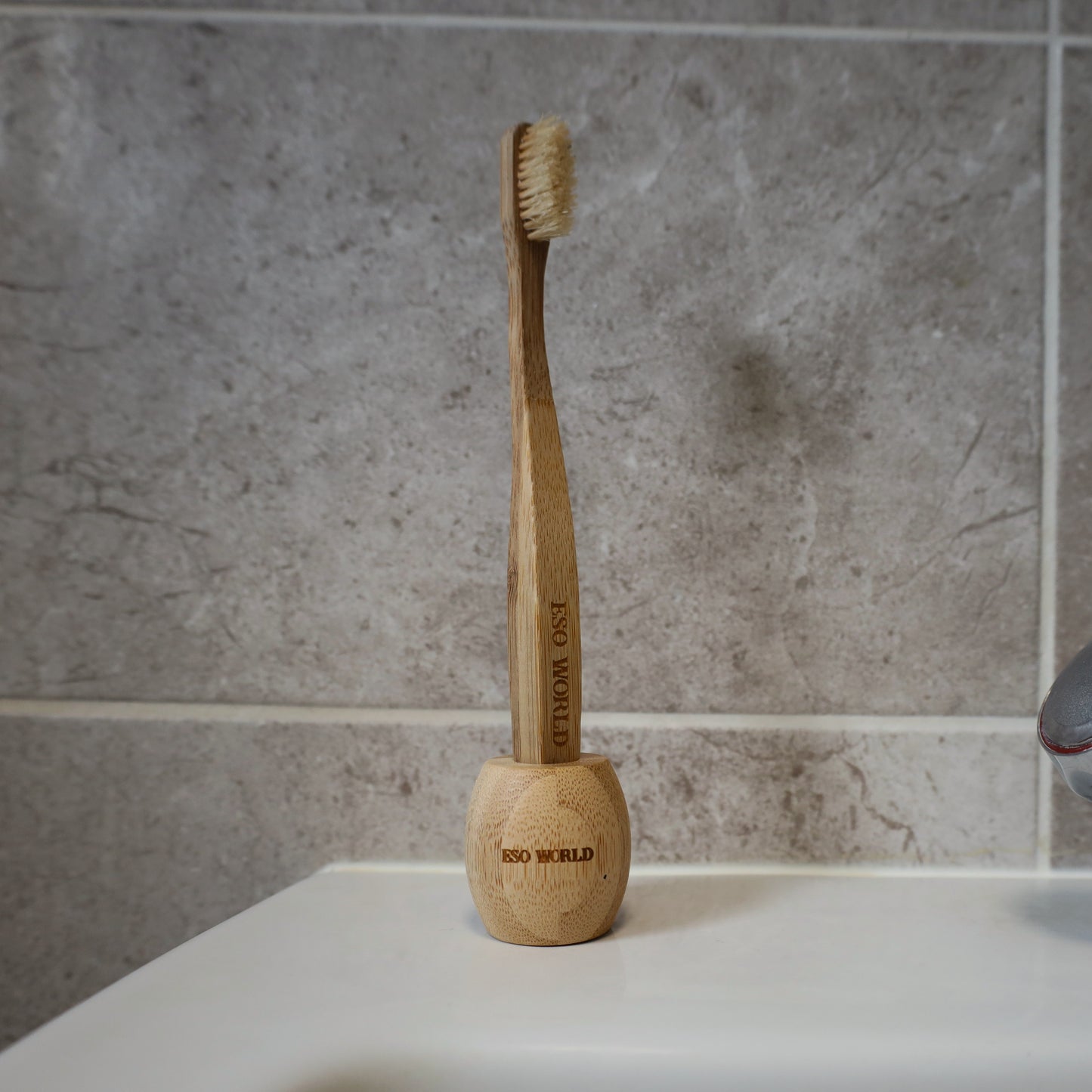Bamboo Toothbrush Holder | Plastic Free