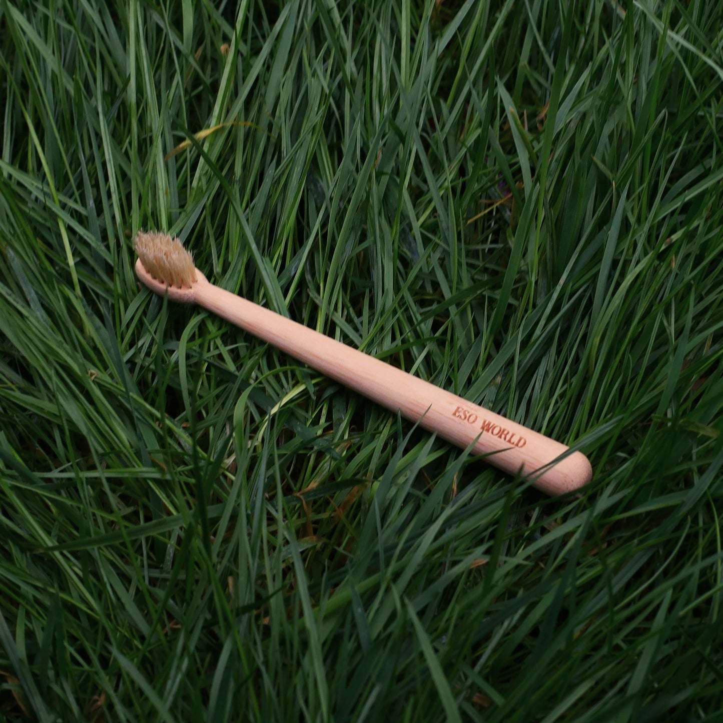 Kid's Boar Bristle Bamboo Toothbrush