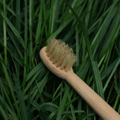 Kid's Boar Bristle Bamboo Toothbrush