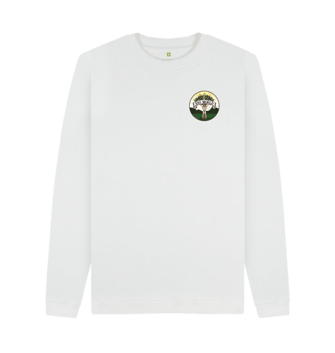 White Jumper (Front Logo) - Men's