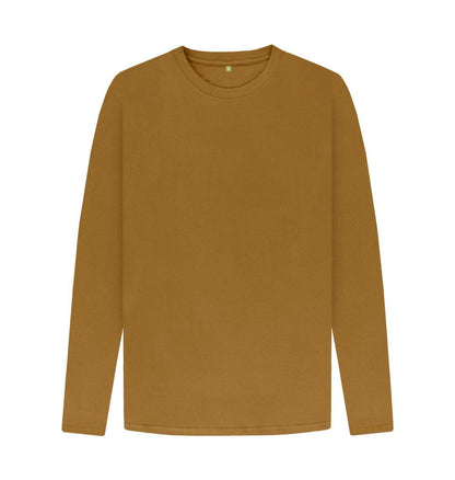 Brown Long Sleeve T-Shirt - Men's