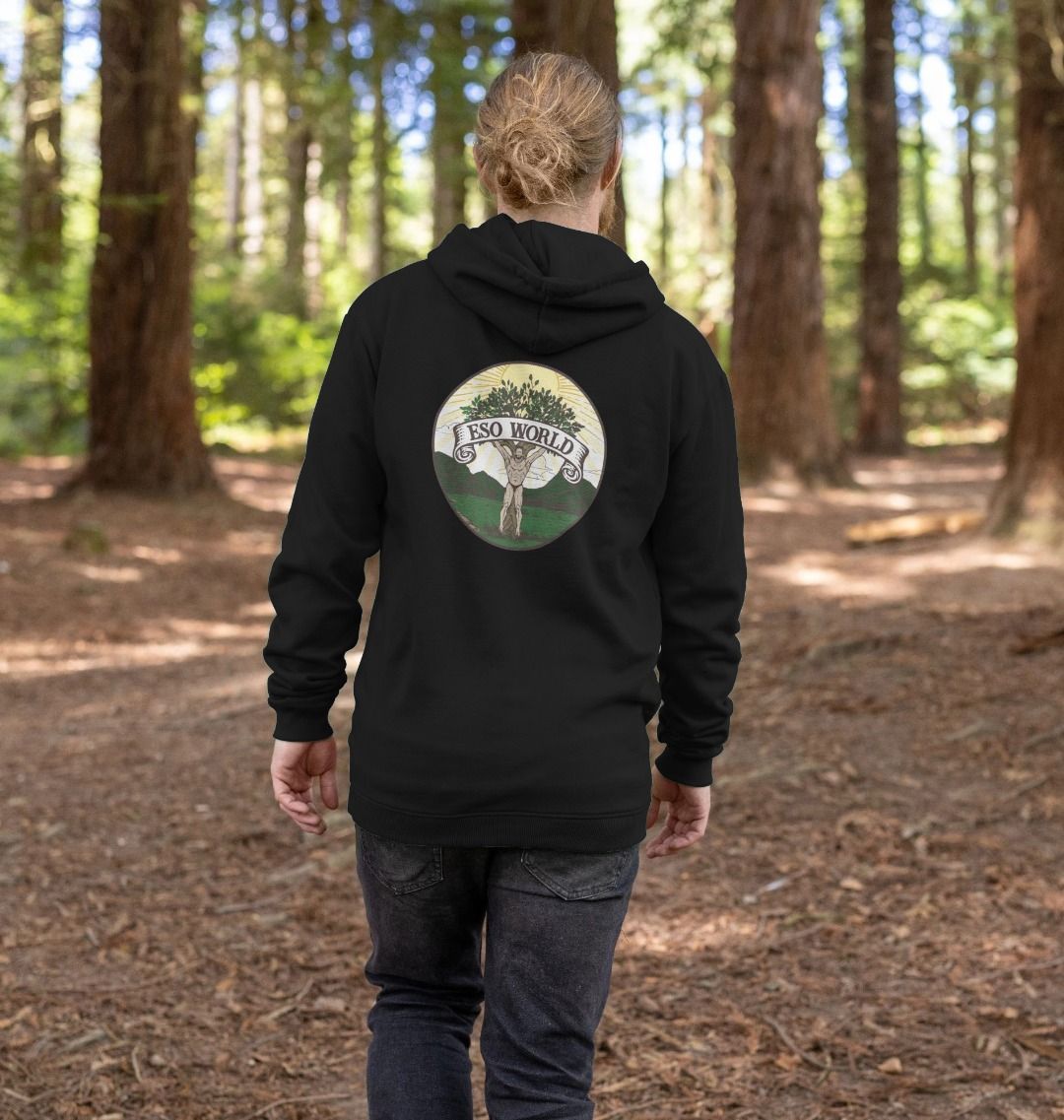 Pullover Hoodie (Back Logo) - Men's