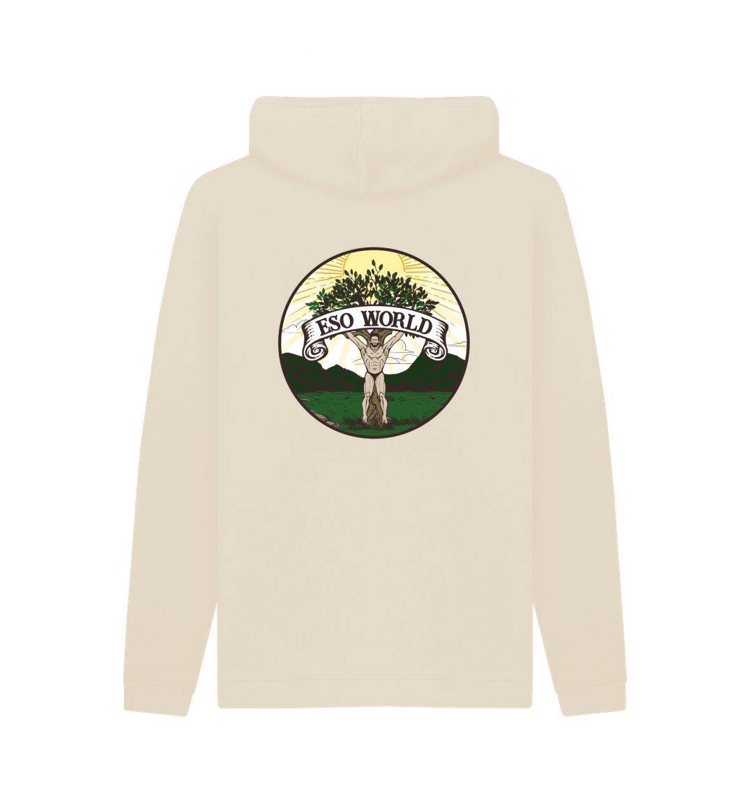 Oat Pullover Hoodie (Back Logo) - Men's