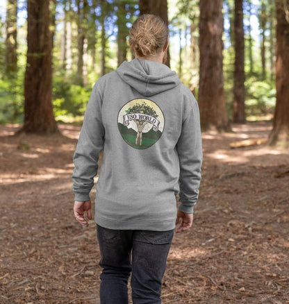 Pullover Hoodie (Back Logo) - Men's