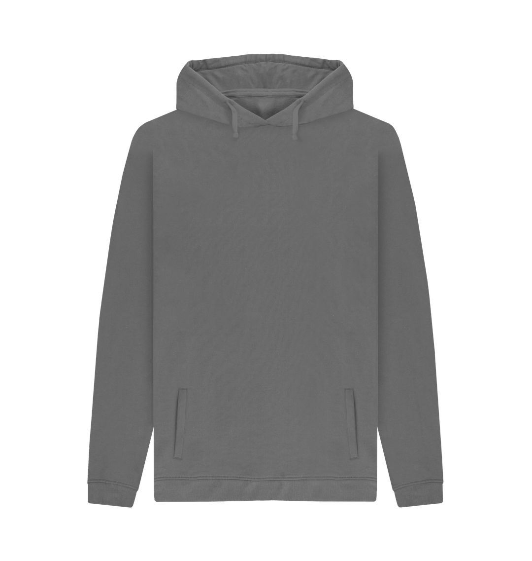 Slate Grey Pullover Hoodie - Men's