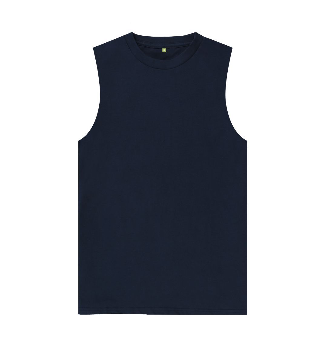 Navy Blue Vest - Men's