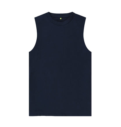 Navy Blue Vest - Men's