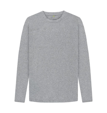 Athletic Grey Long Sleeve T-Shirt - Men's