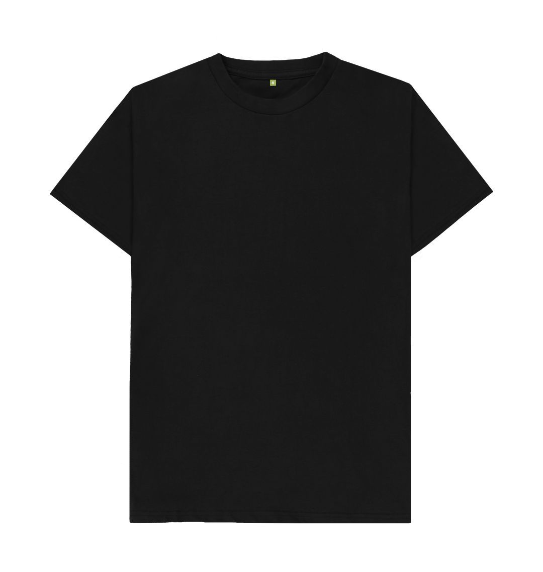 Black T-Shirt - Men's