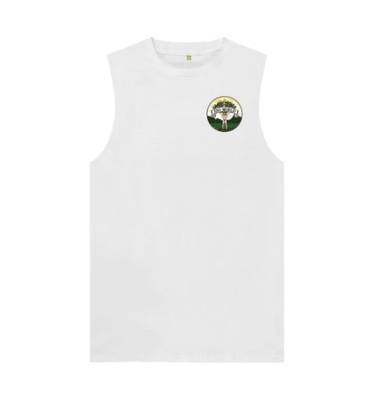 White Vest (Front Logo) - Men's