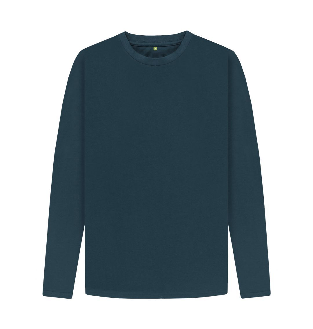 Denim Blue Long Sleeve T-Shirt - Men's