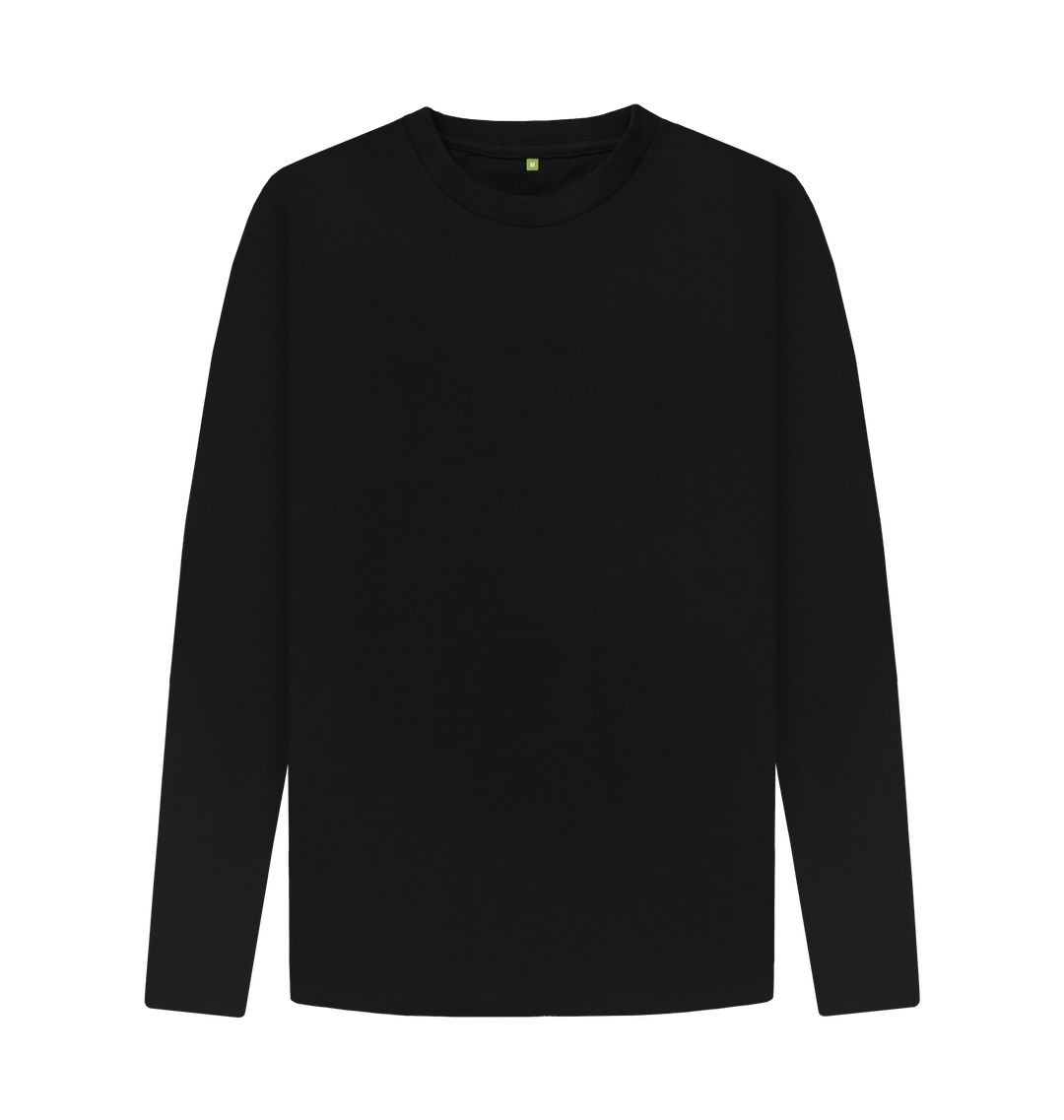 Black Long Sleeve T-Shirt - Men's