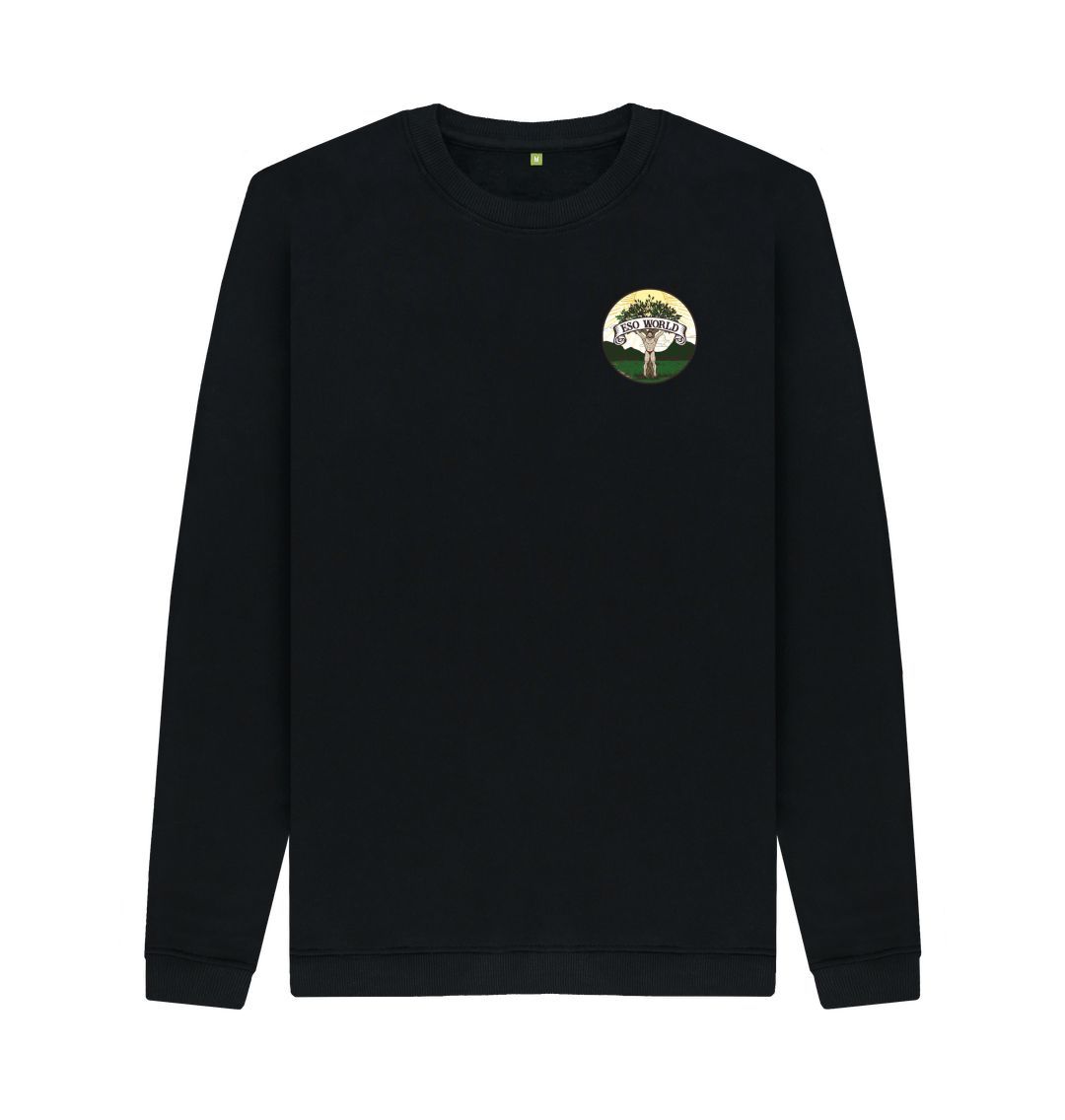 Black Jumper (Front Logo) - Men's