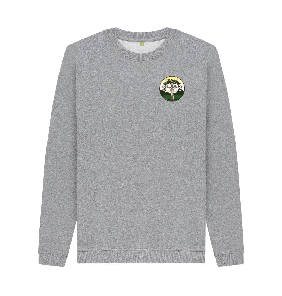 Light Heather Jumper (Front Logo) - Men's