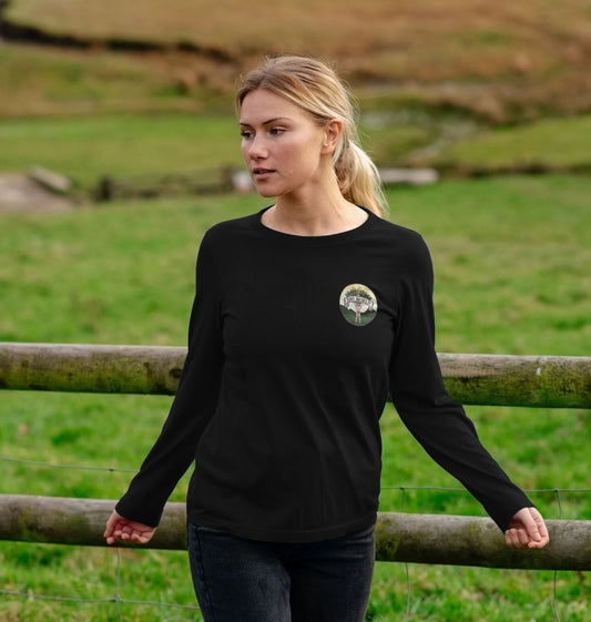 Long Sleeve T-Shirt (Front Logo) - Women's