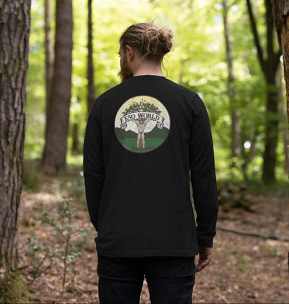 Long Sleeve T-Shirt (Back Logo) - Men's