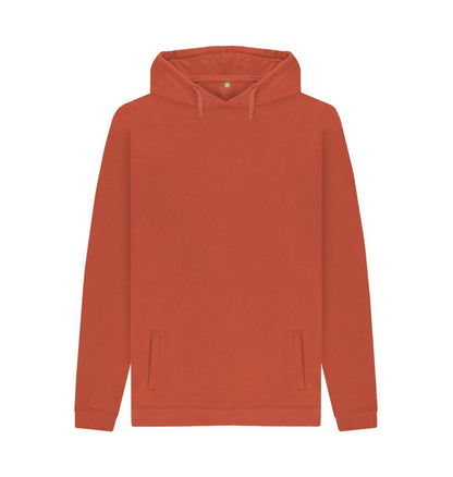 Rust Pullover Hoodie - Men's