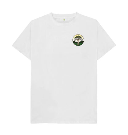 White T-Shirt (Front Logo) - Men's